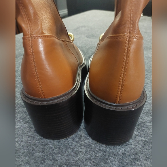 Women's Kenna Chain Pull-On Block-Heel Dress Booties - Picture 7 of 9